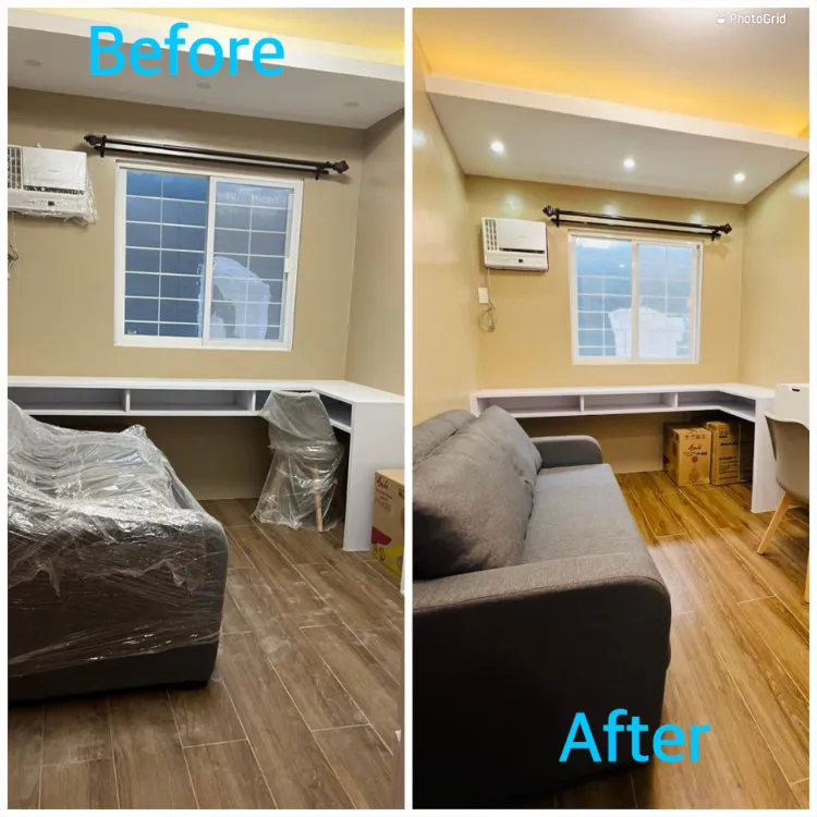 Deep cleaning results showing spotless kitchen surfaces after professional service